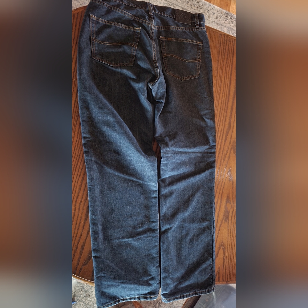 Mens lined Lee jeans